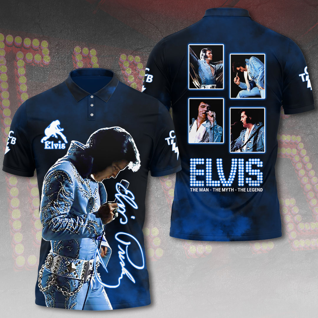 Elvis Presley Memphis Polo Shirt