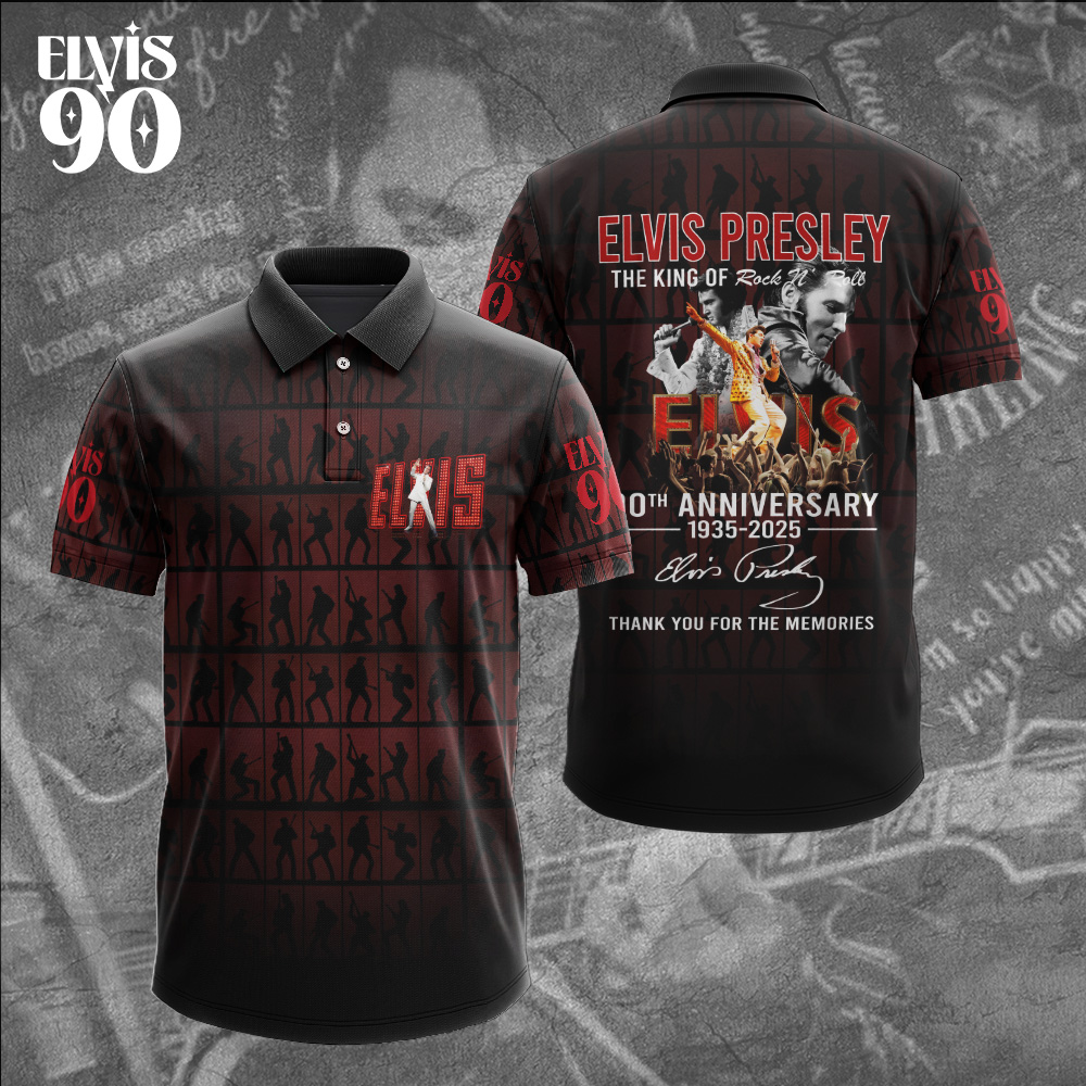 Elvis Presley Music Influence Polo Shirt