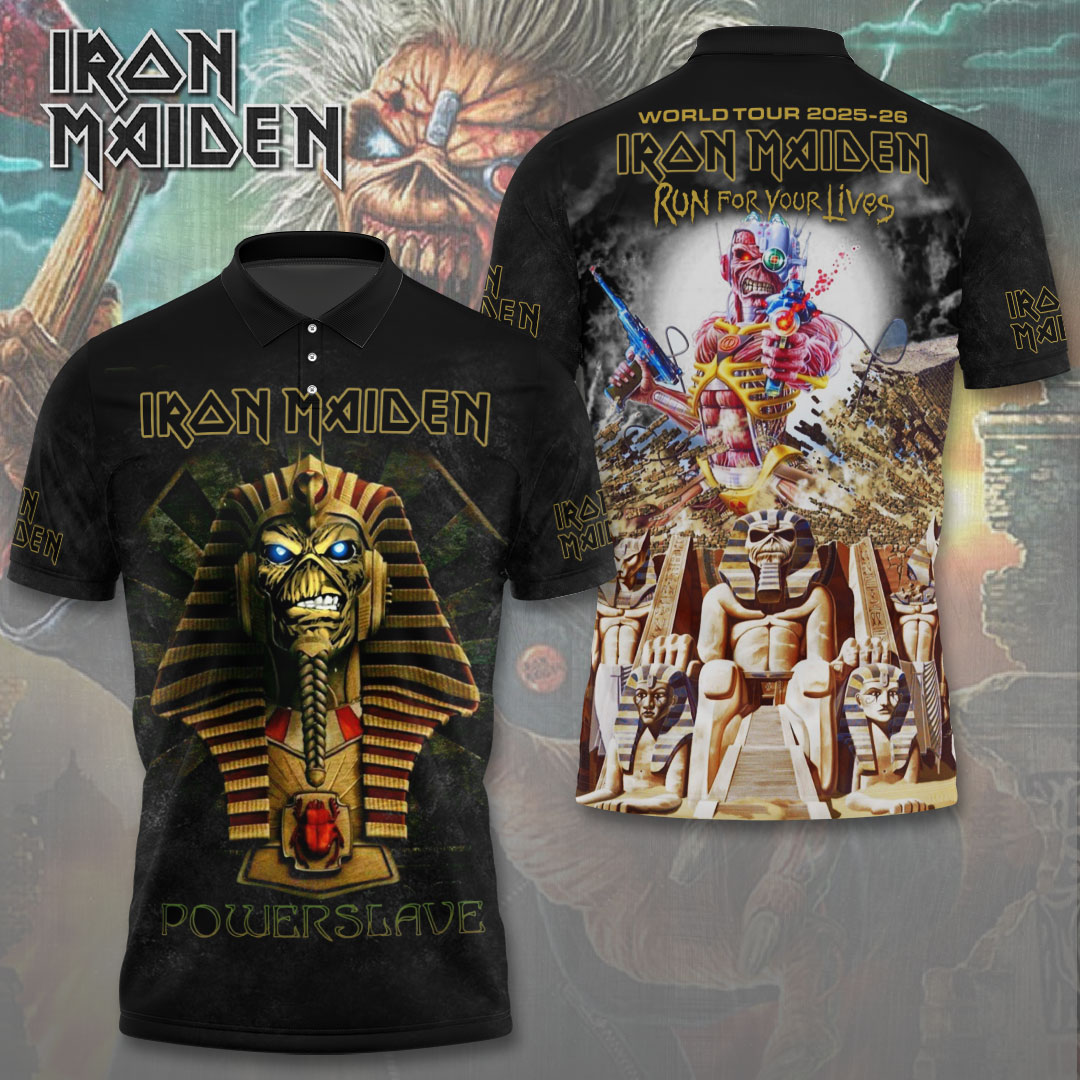 Iron Maiden Collectible 3D Polo Shirt