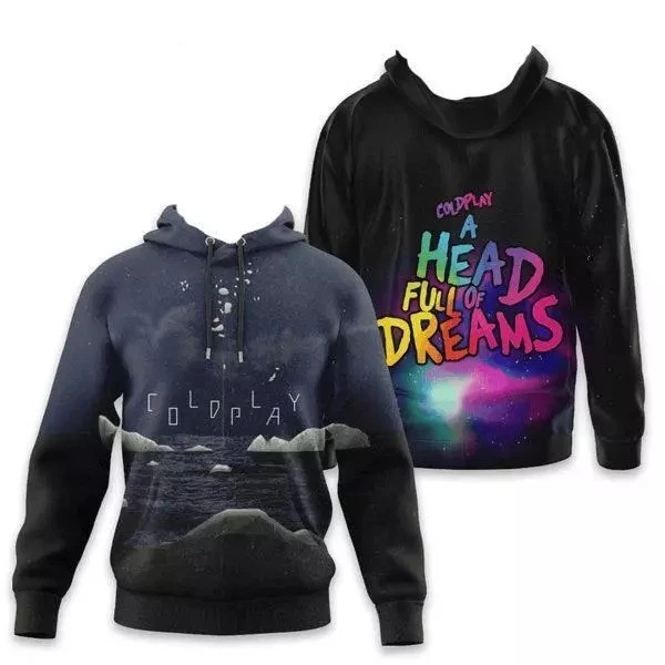 Coldplay A Head Full Of Dreams Hoodie