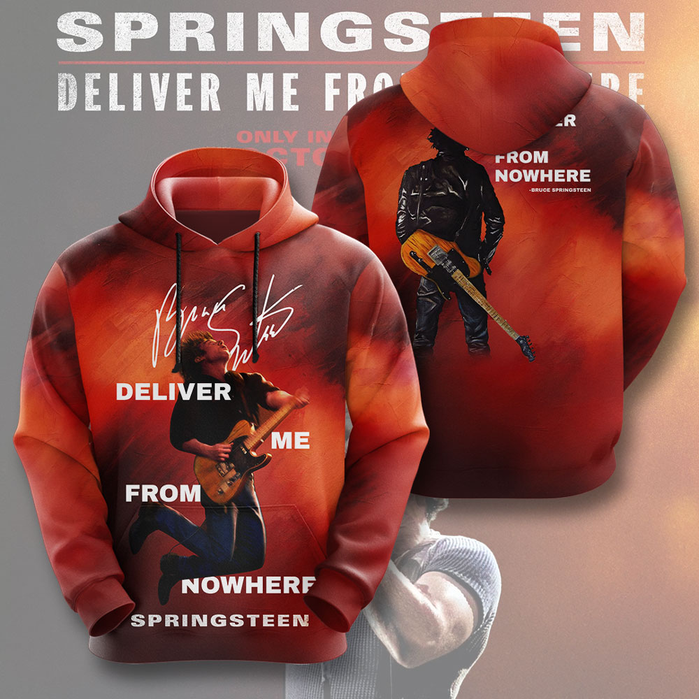 Bruce Springshoodien Deliver Me From 3D Hoodie