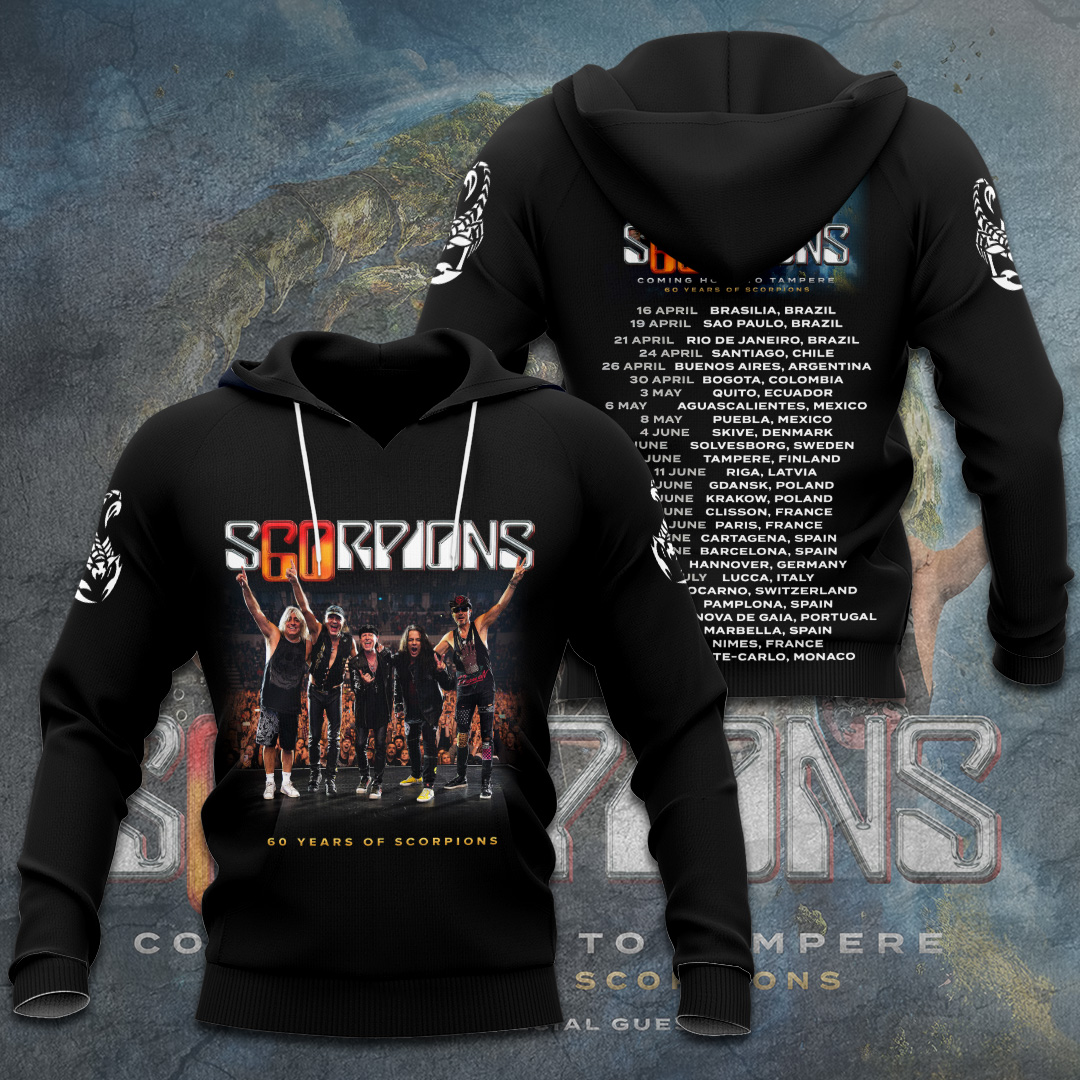 Scorpions 2025 Tour Hoodie