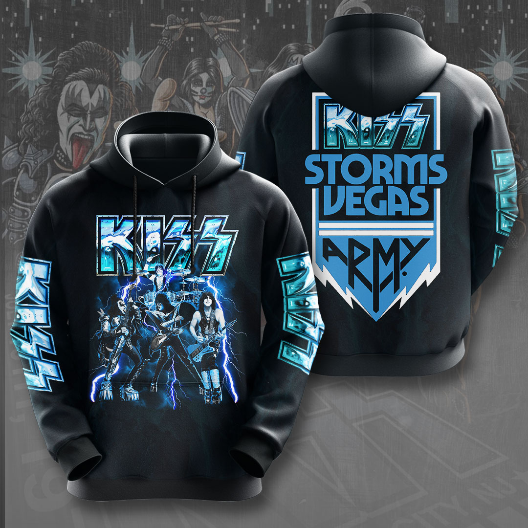 Kiss Storms Vegas Tour Hoodie