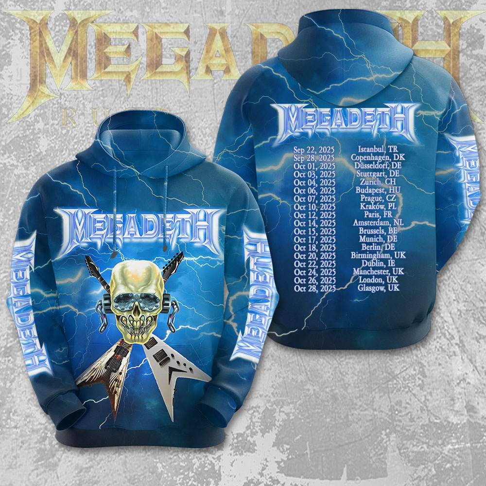 Megadeth Countdown To Extinction Hoodie