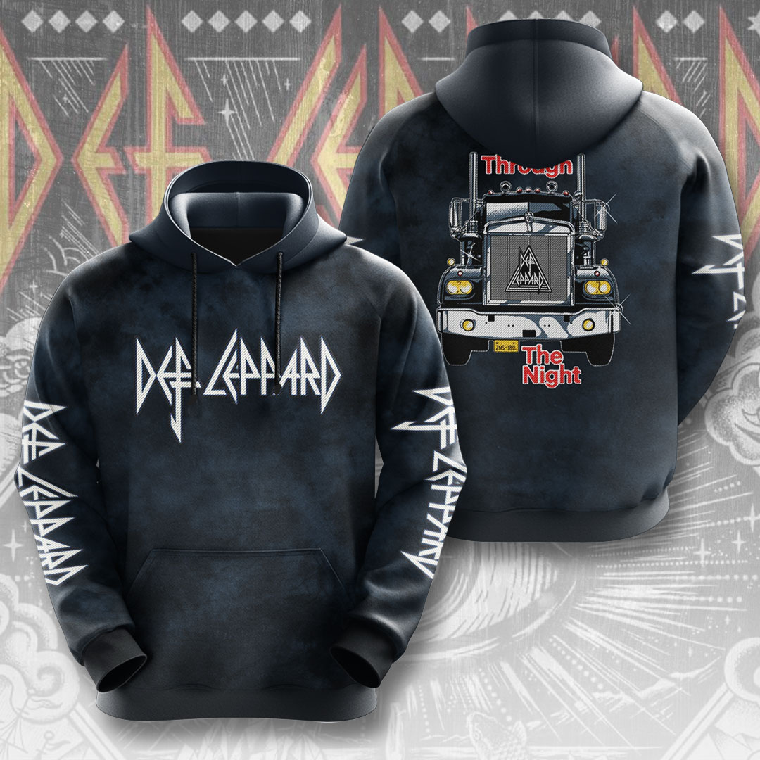 Def Leppard On Through The Night Tour On May 2025 Hoodie