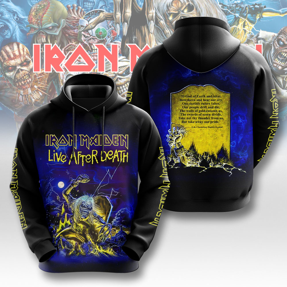 Iron Maiden Aces High Hoodie