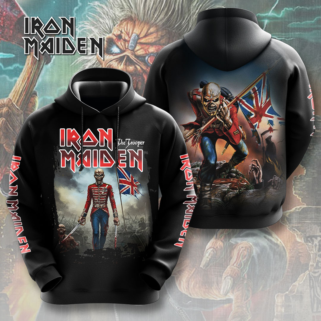 Iron Maiden Hallowed Be Thy Name Hoodie