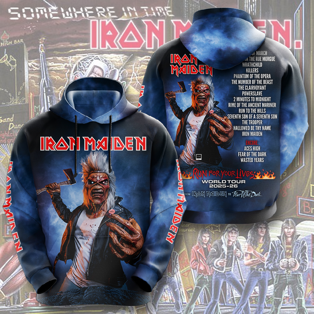 Iron Maiden The Trooper Hoodie