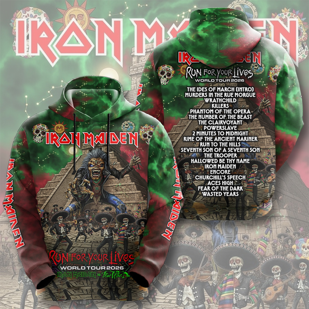 Iron Maiden The Beast Mascohoodie