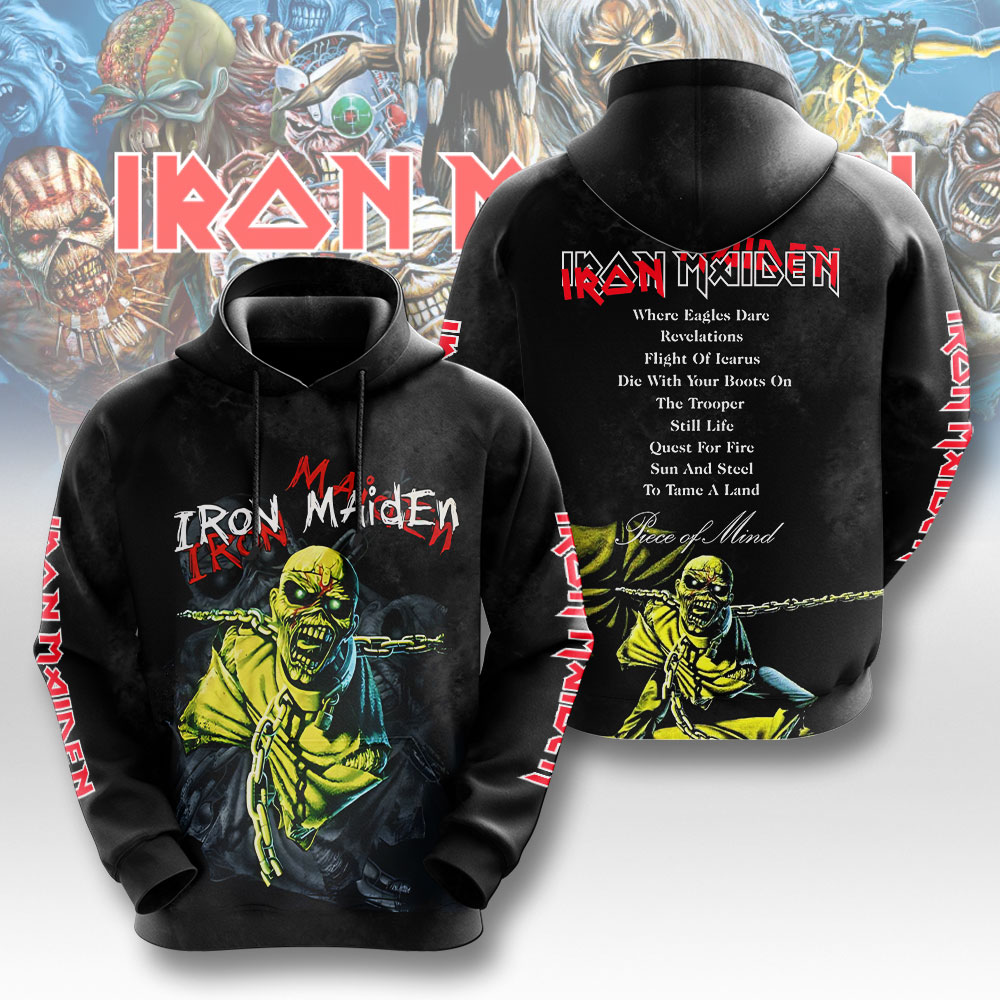 Iron Maiden Iron Maiden Logo Hoodie