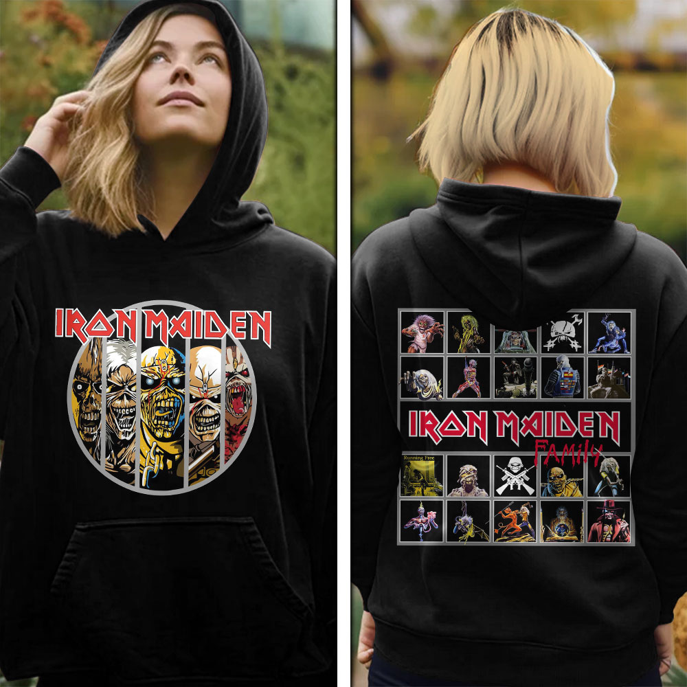 Iron Maiden 70S Metal Hoodie
