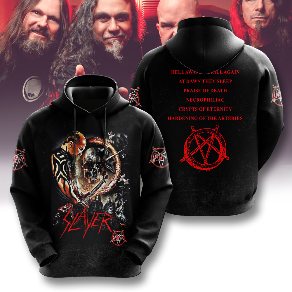 Slayer Reign In Blood Fan Hoodie