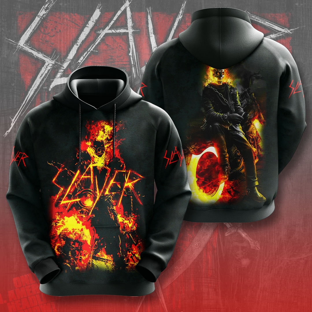 Slayer Concert Chicago Riot Feshoodie