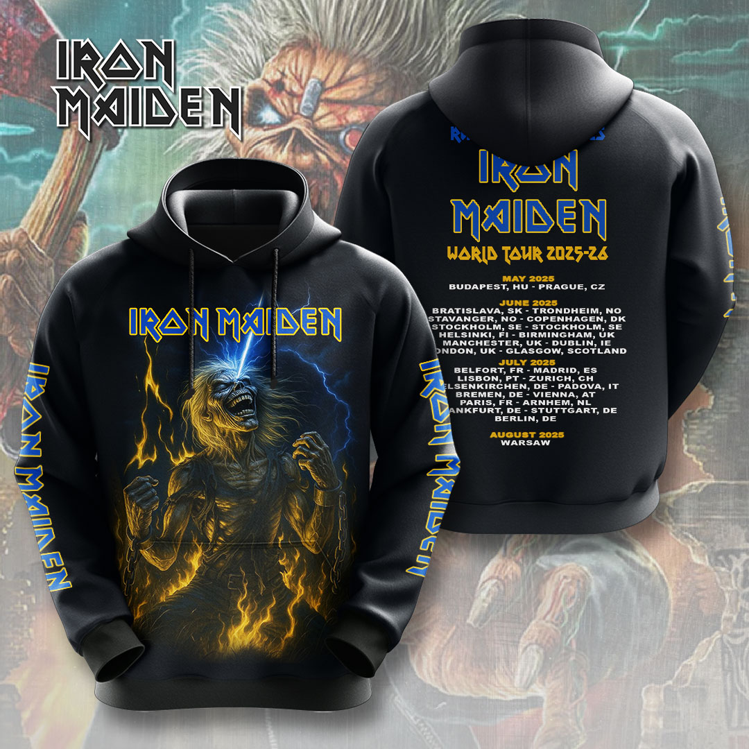 Iron Maiden Mascot Eddie Hoodie