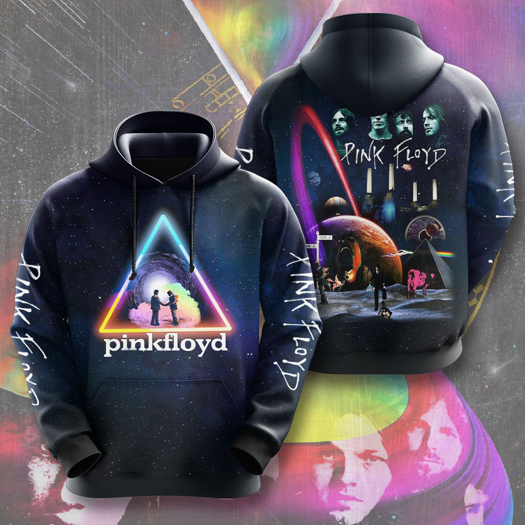 Pink Floyd Galaxy Prism Hoodie  Dark Side Of The Moon
