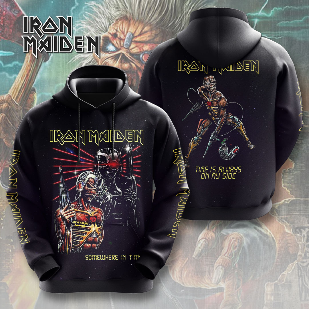 Iron Maiden Eddie Cyber Hoodie