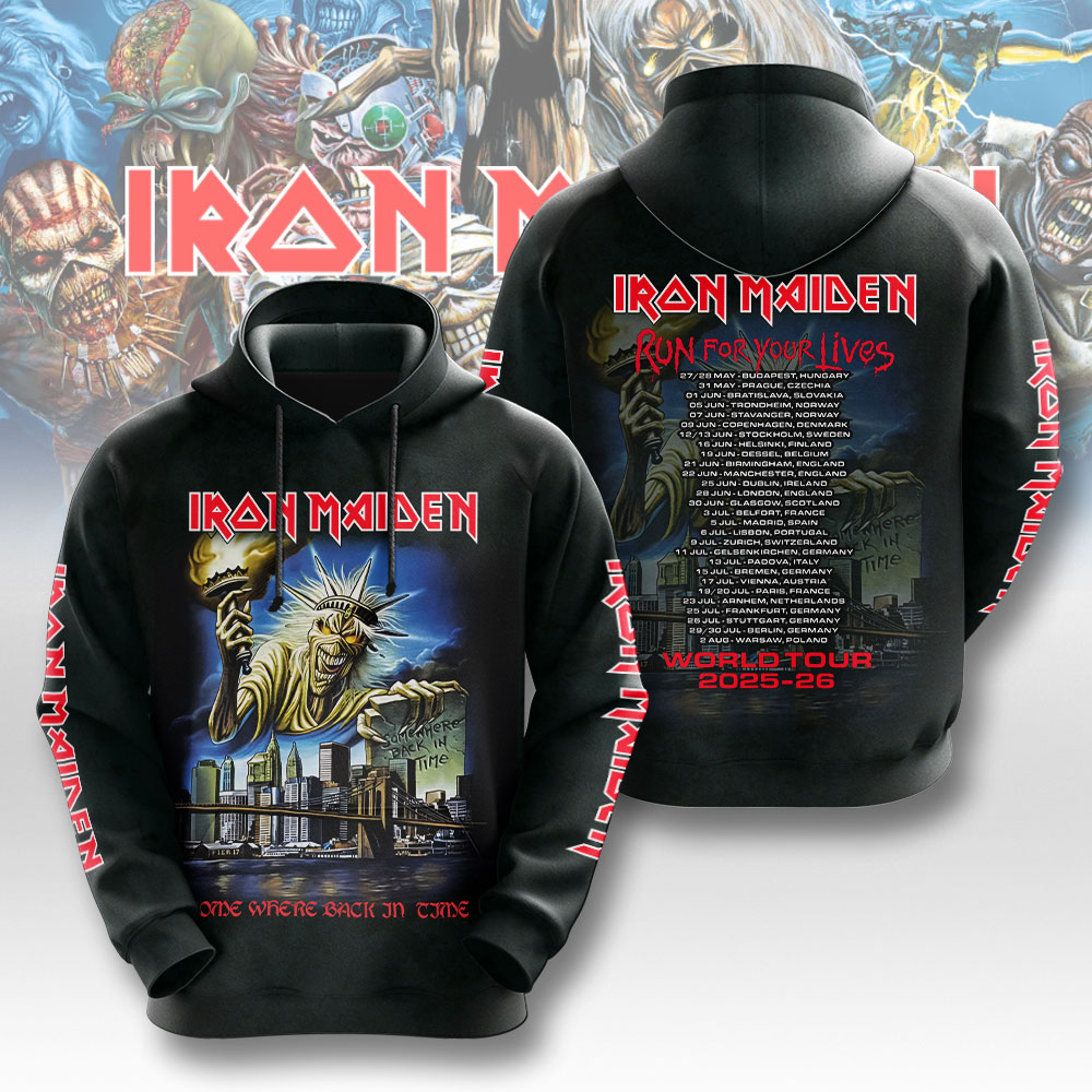 Iron Maiden Eddie Bahoodie