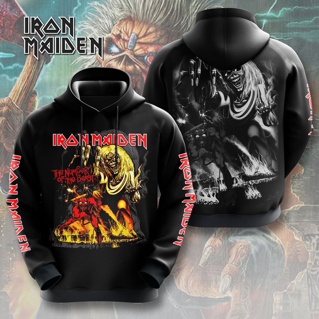 Iron Maiden Eddie Fly Hoodie
