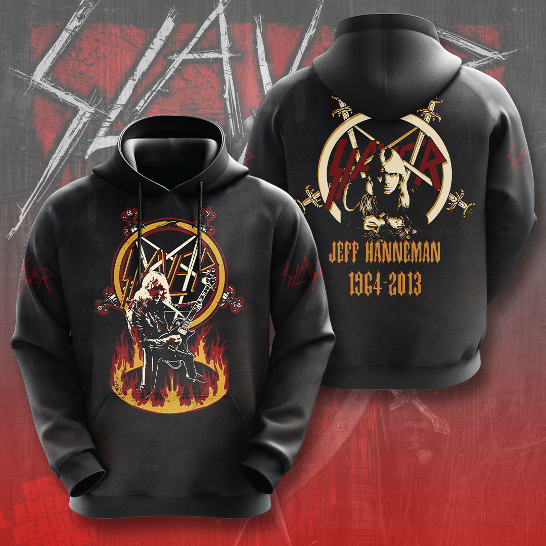 Camiseta Thrash Metal Slayer Hoodie