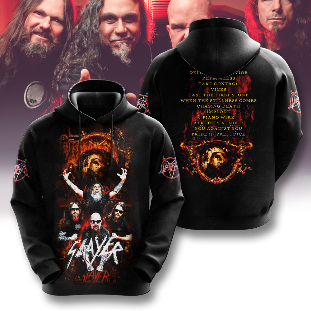 Slayer Band Rock Hoodie