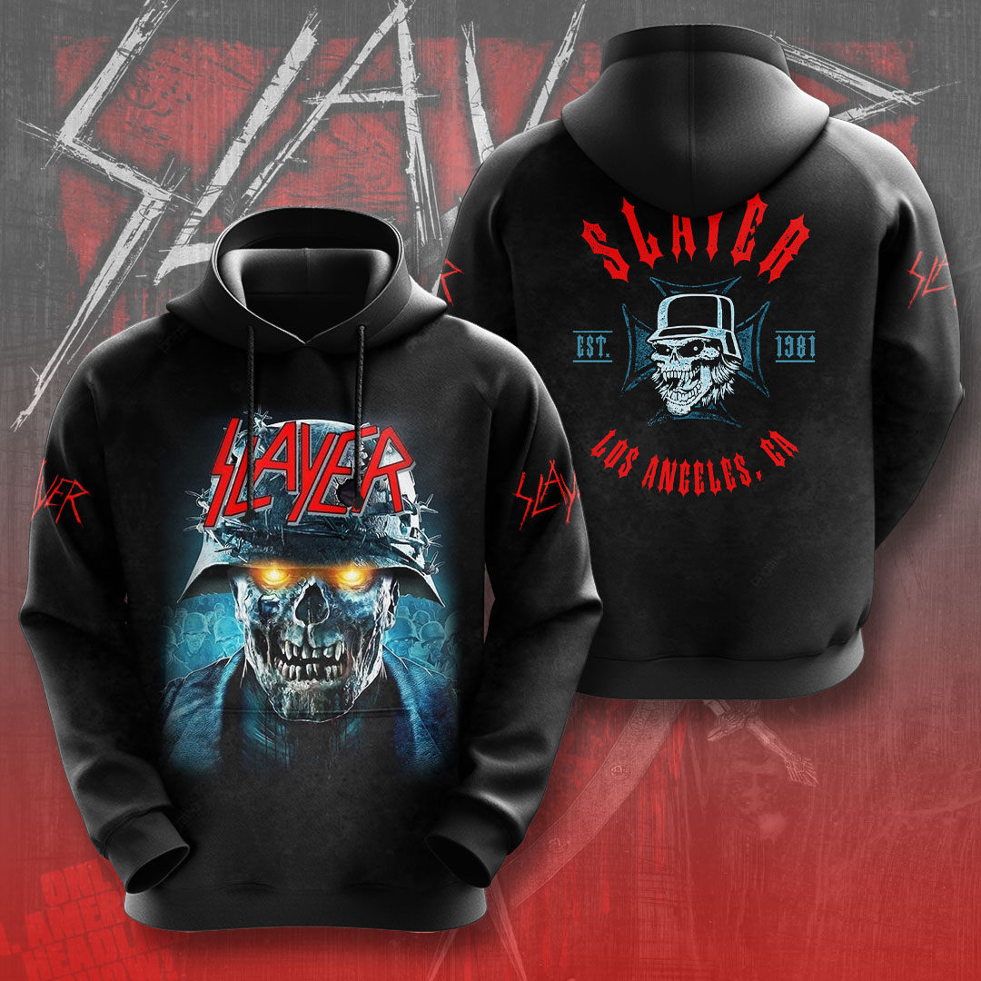 Slayer Helmet Hoodie For Men
