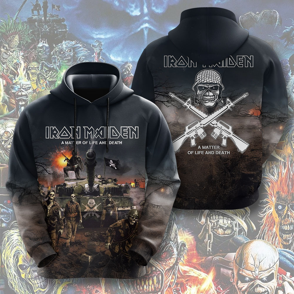 Iron Maiden Design Hoodie