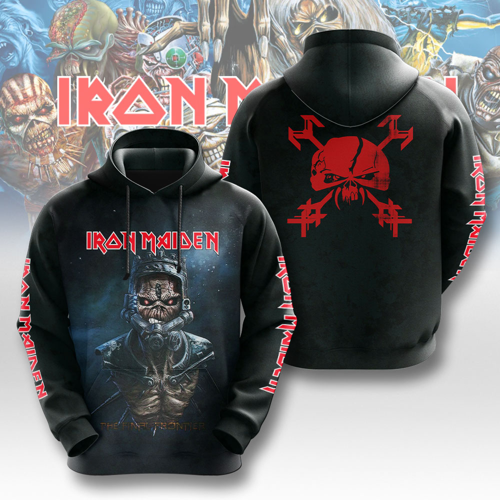 Iron Maiden Band Merch Hoodie