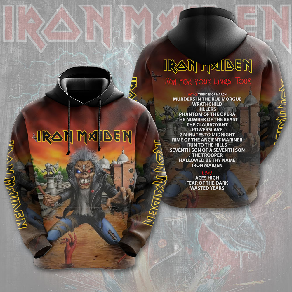 Iron Maiden Graphic Hoodie