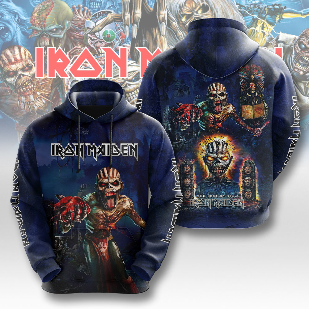Iron Maiden Concerhoodie Navy