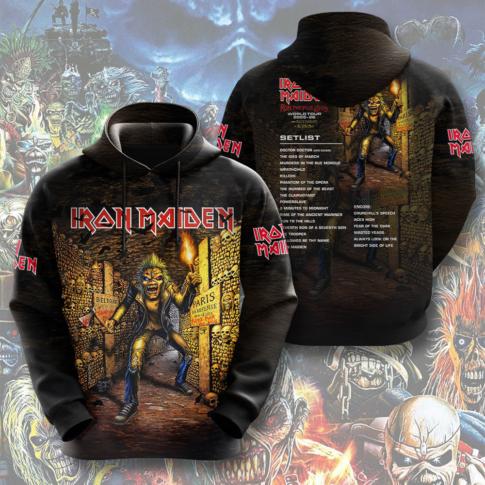Iron Maiden Vintage Hoodie