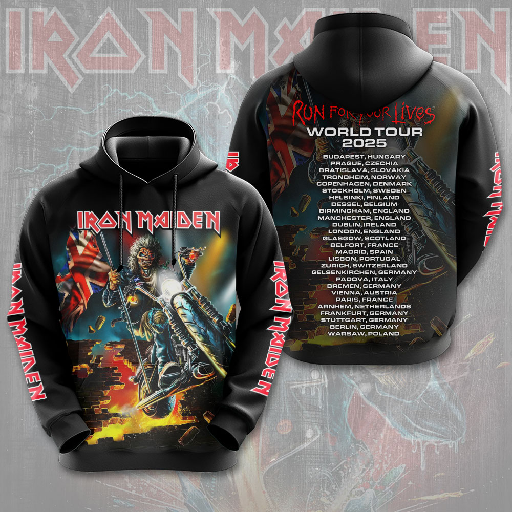 Iron Maiden Headbanging Hoodie