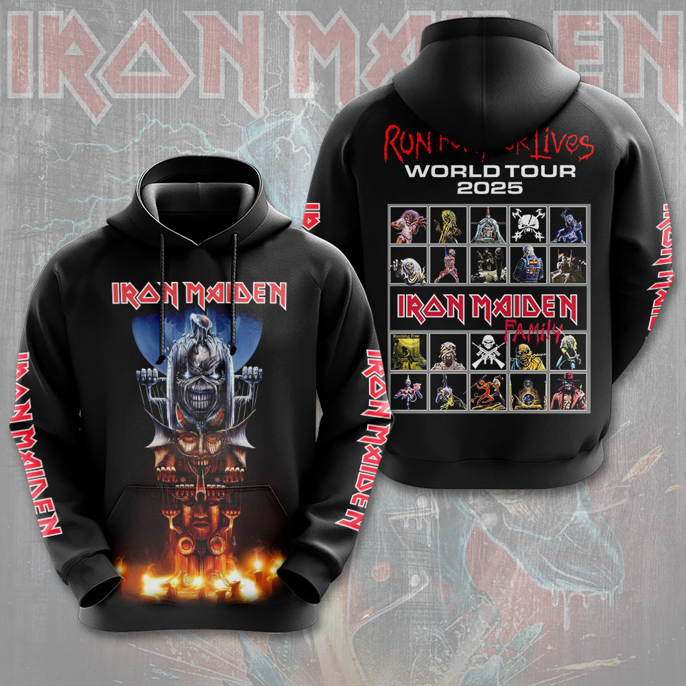 Iron Maiden Headbangers Hoodie