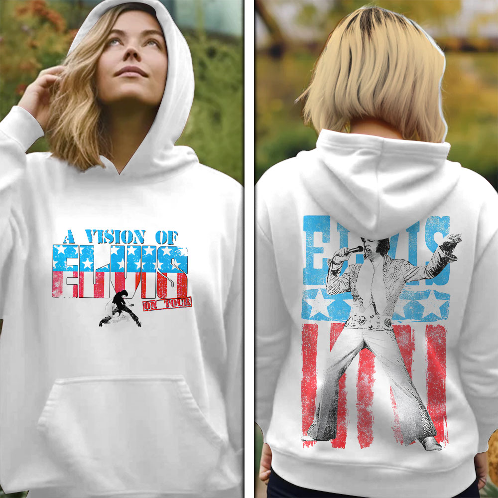 Elvis Presley Retro Hoodie
