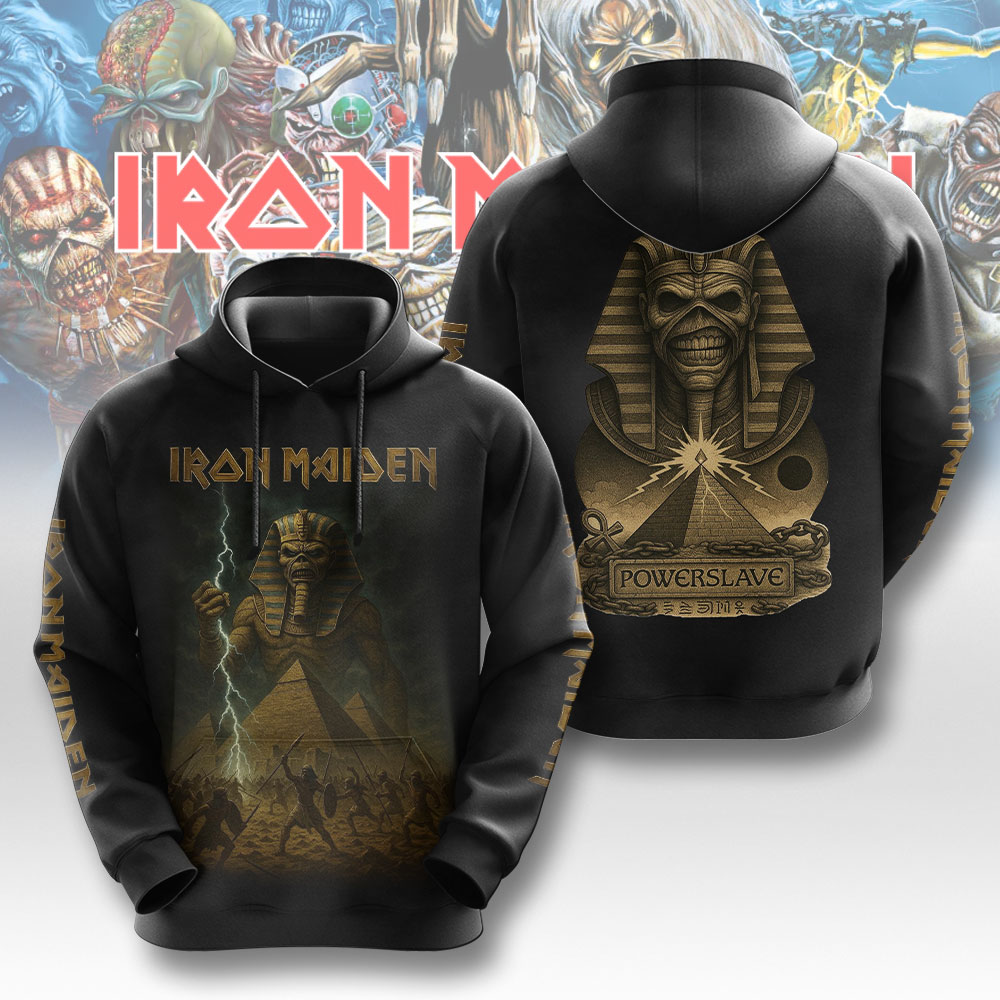 Iron Maiden Janick Gers Hoodie