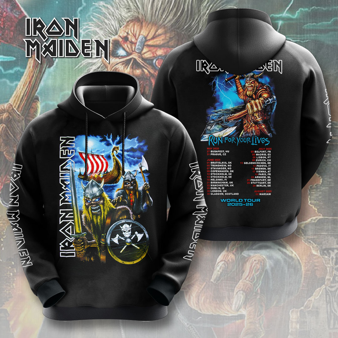 Iron Maiden Guitar Solos Hoodie