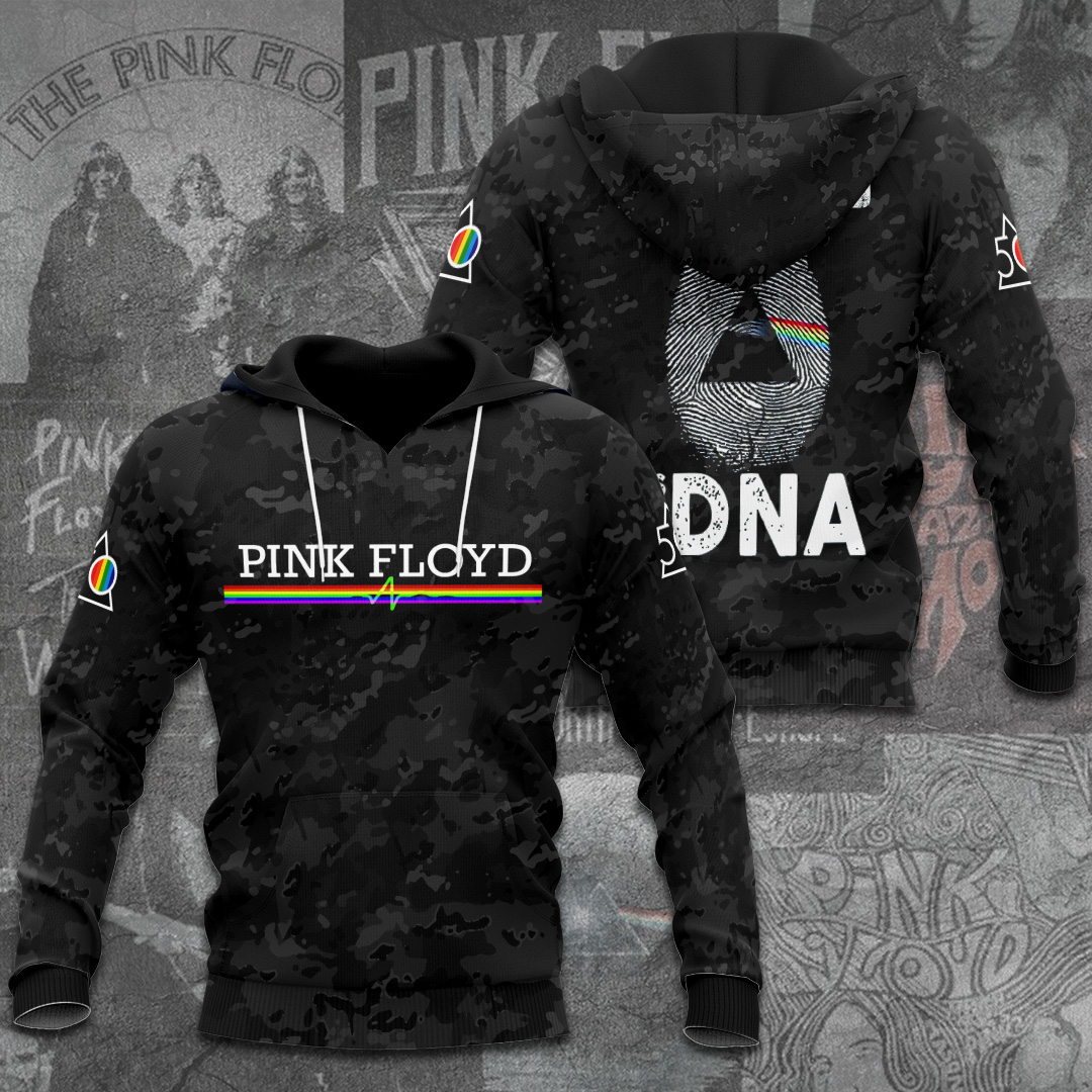 Pink Floyd Dna Graphic Hoodie  Rock Bloodline