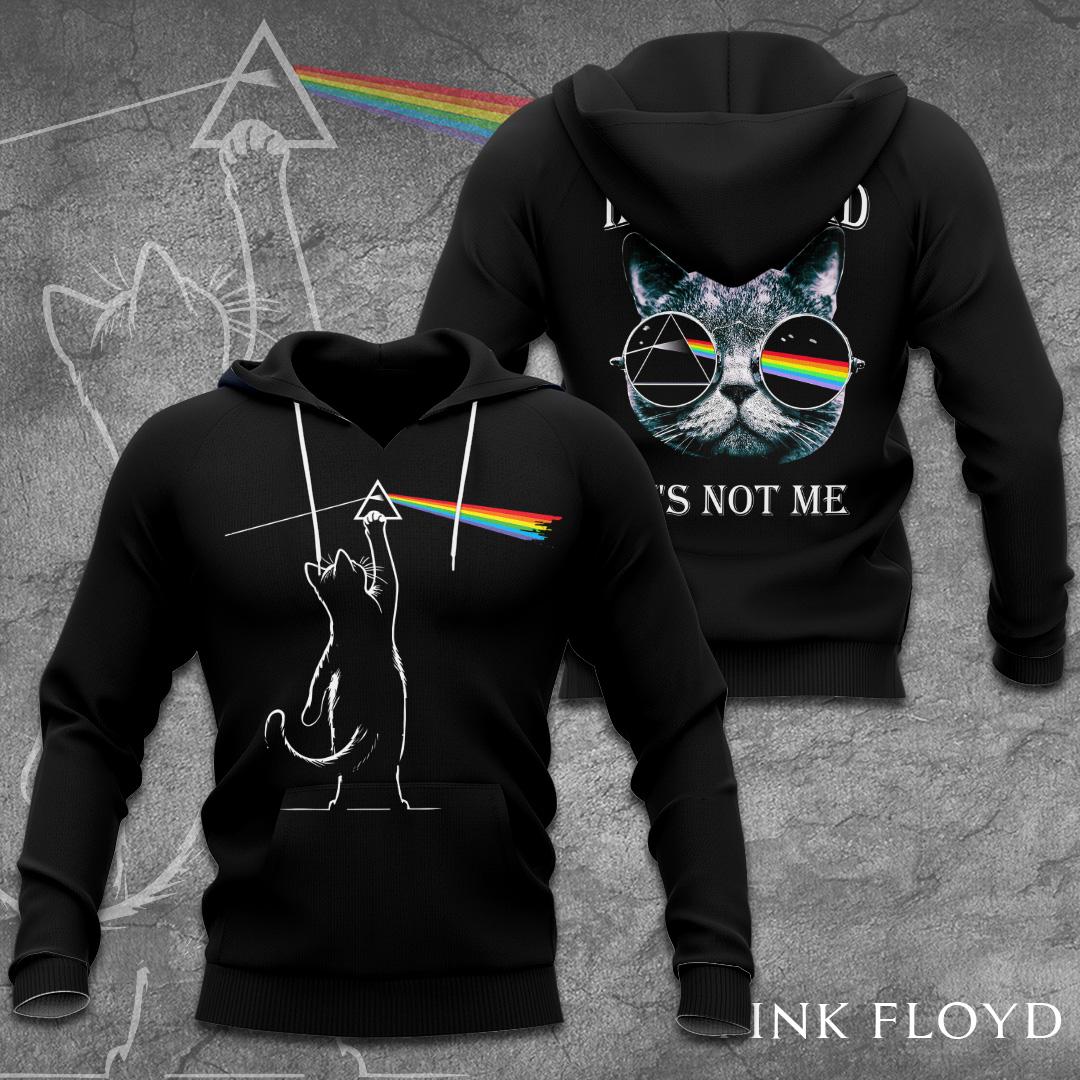 Pink Floyd ItS Not Me Hoodie  Psychedelic Retro Print