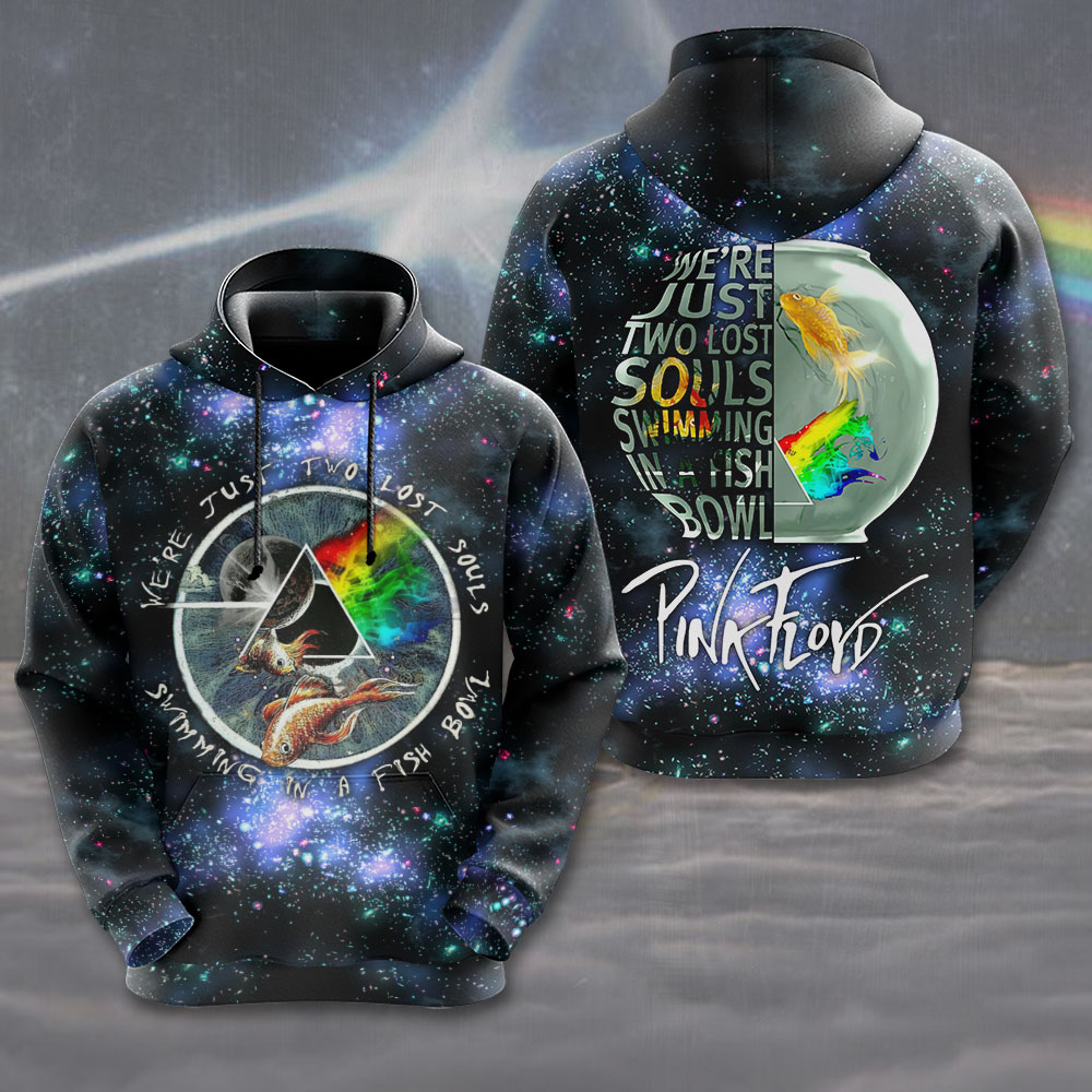Pink Floyd 50Th Anniversary Tour Hoodie  Galaxy Art