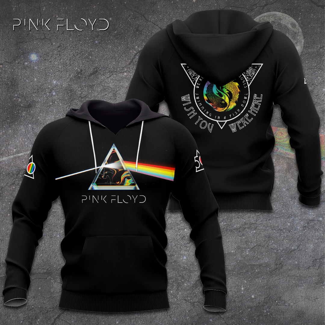 Pink Floyd Division Circle Hoodie  Vintage Sound