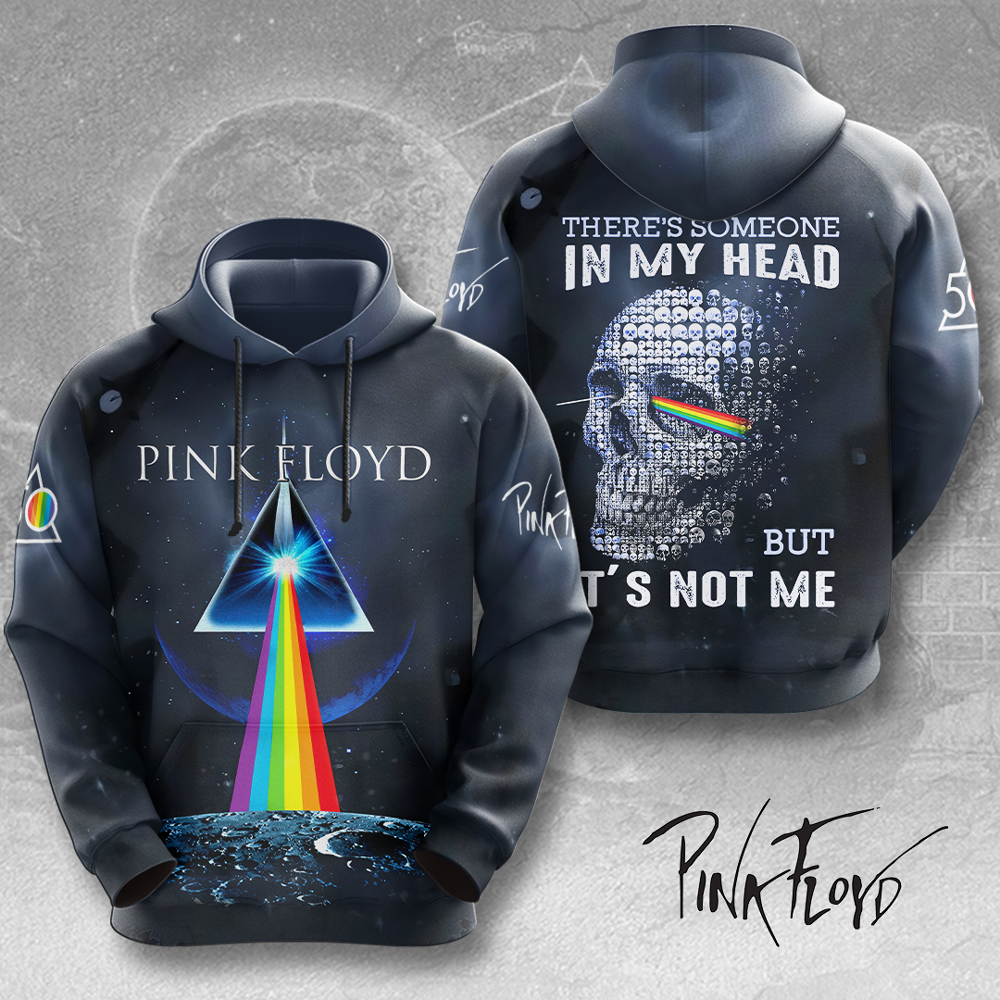 Pink Floyd Skull Prism Hoodie  Dark Side Legacy