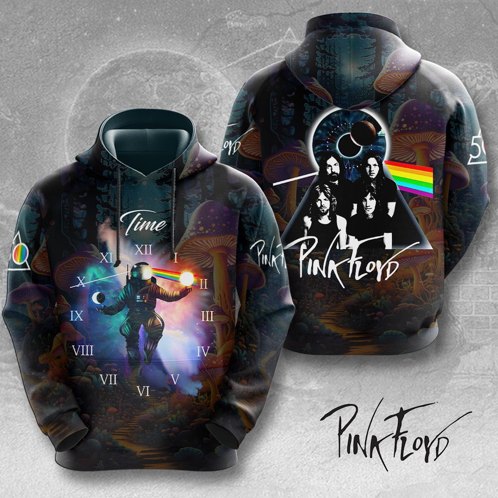 Pink Floyd Time Legacy Hoodie  50 Years Of Sound