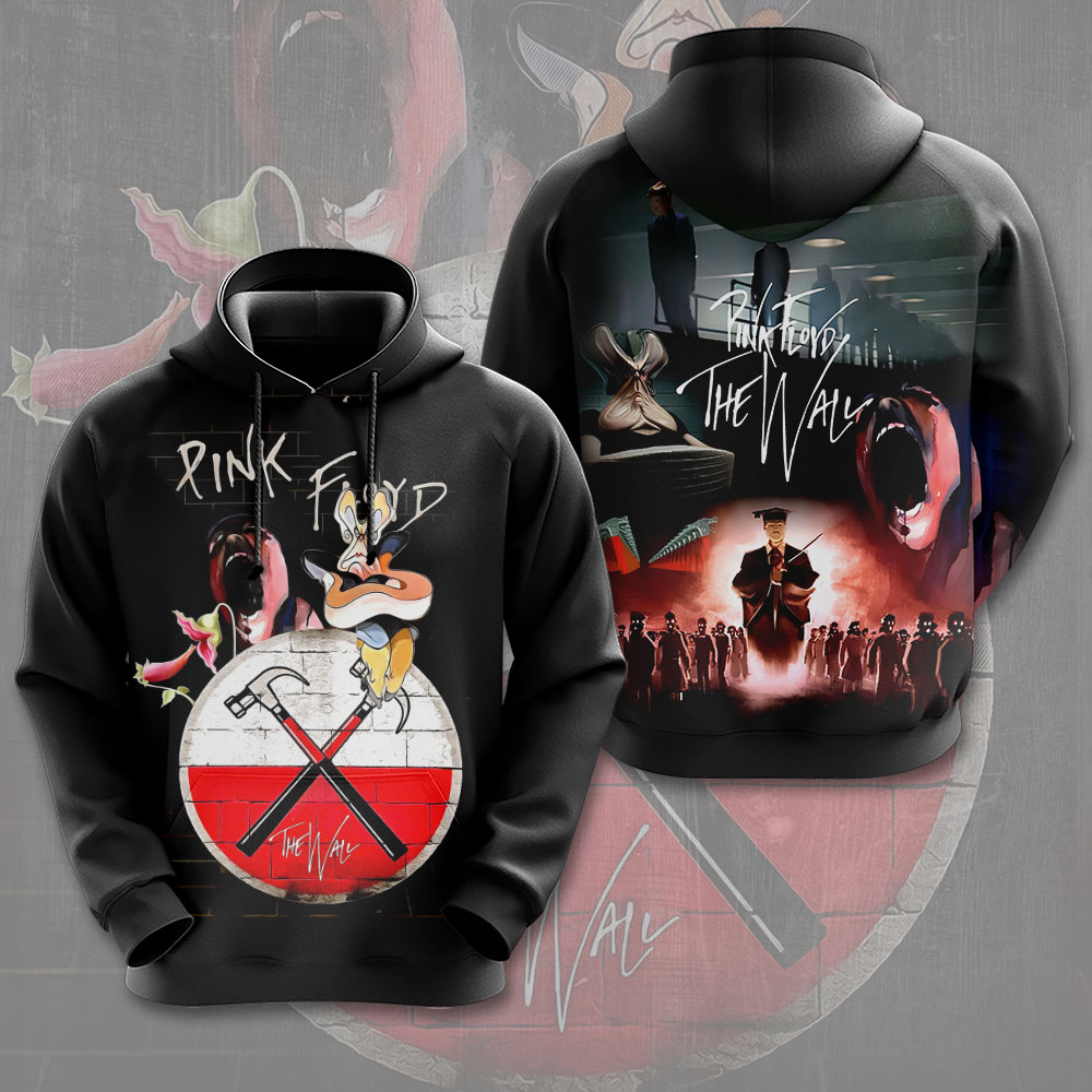 Pink Floyd The Wall Tour Hoodie  Retro War Design