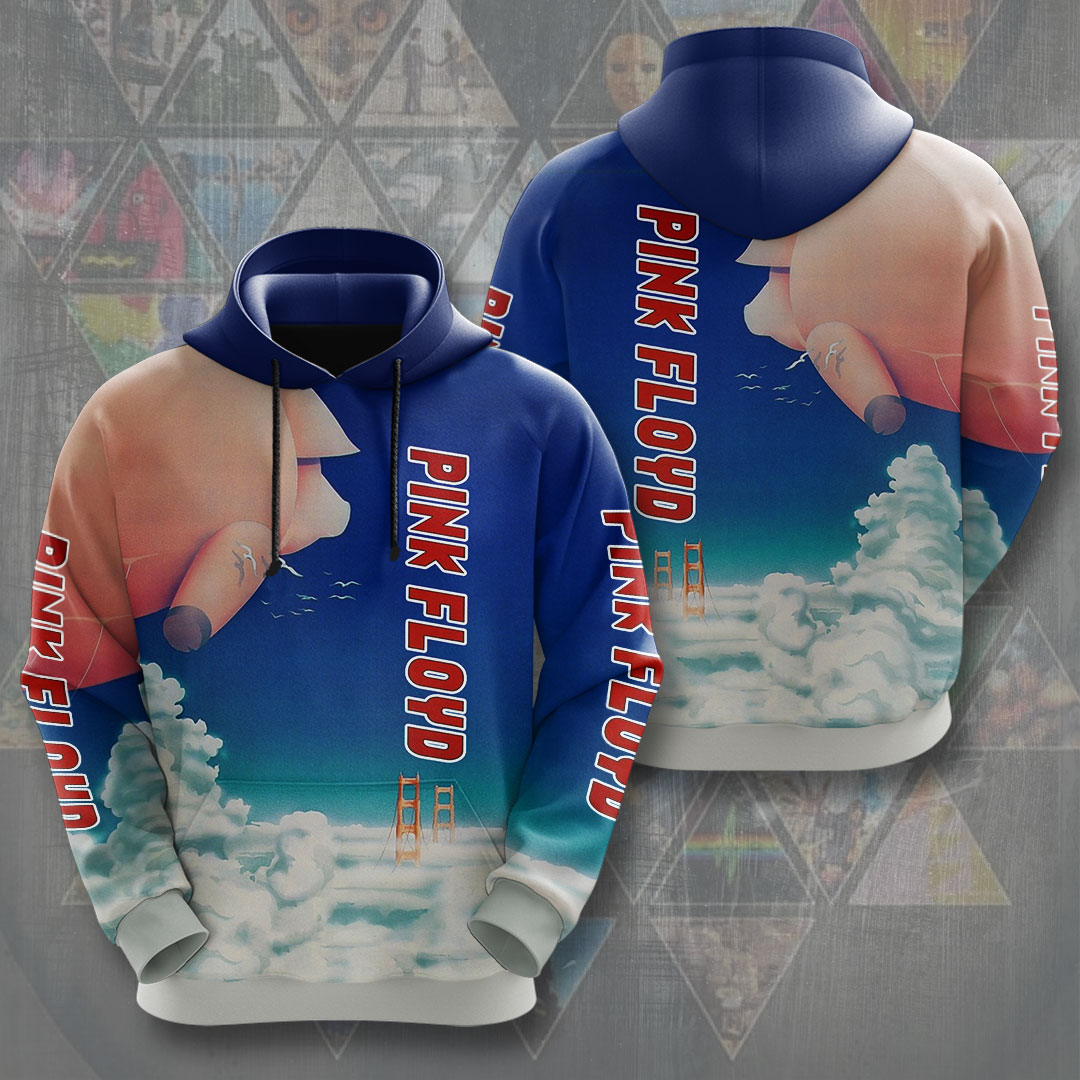 Pink Floyd Division Clouds Hoodie  Wish You Were Here Sky
