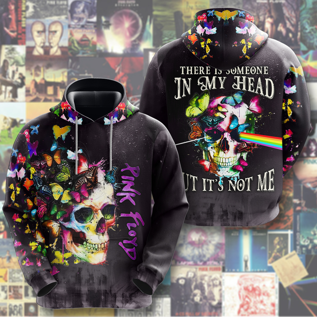 Pink Floyd Skull Butterfly Hoodie  Dream Spectrum