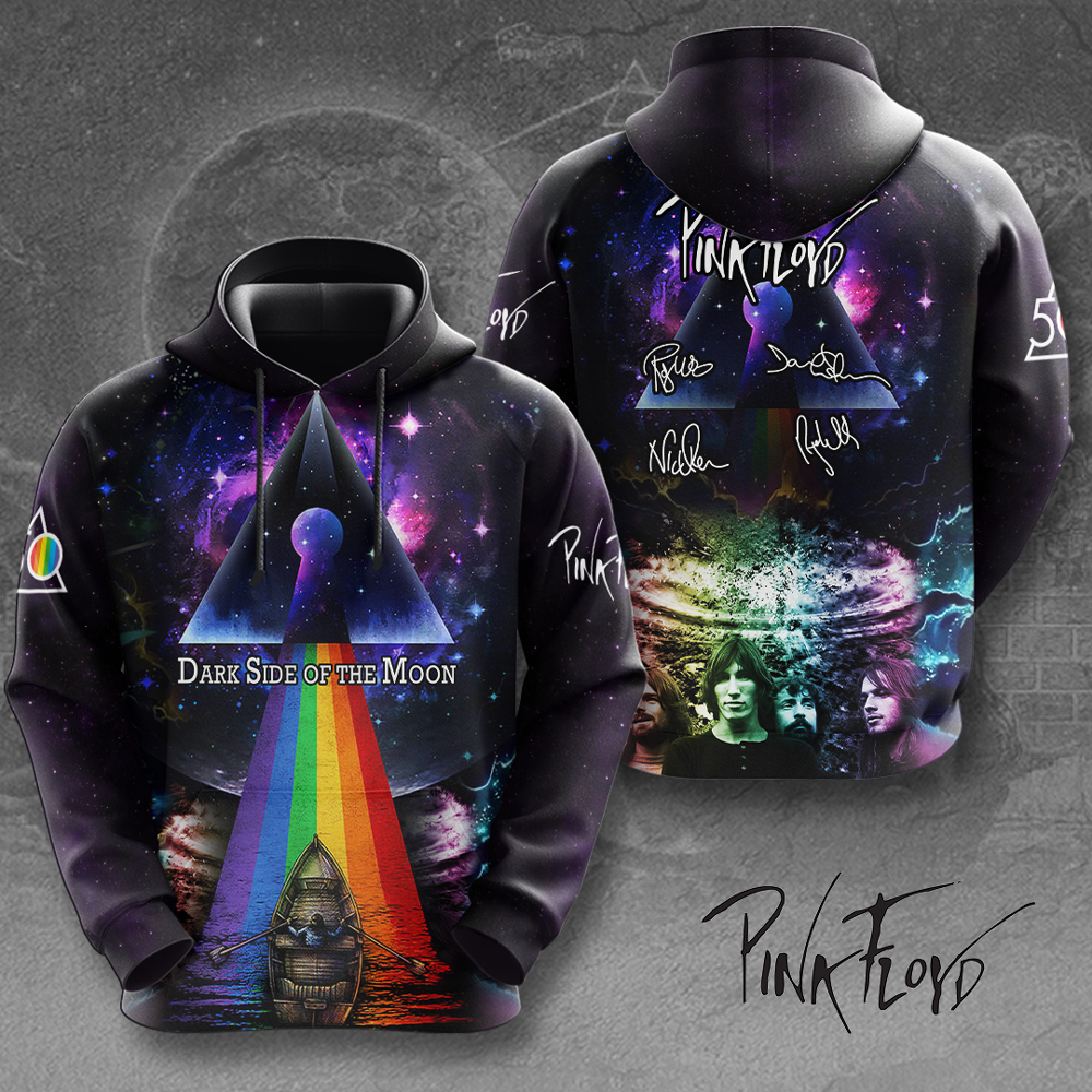 Pink Floyd Galaxy Beam Hoodie  Retro Light Collection