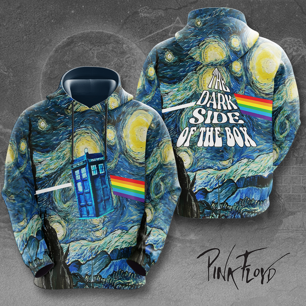 Pink Floyd Starry Nighhoodie  Van Gogh Fusion