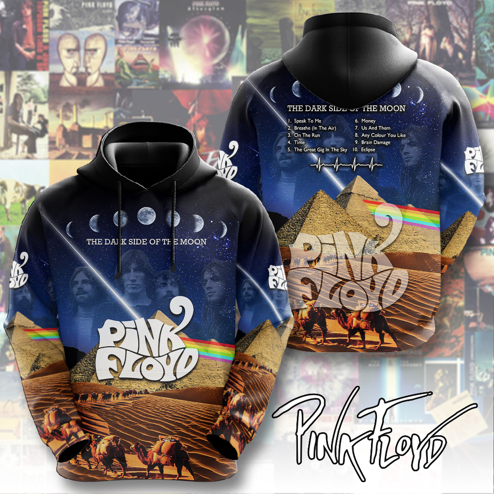 Pink Floyd Cosmic Motion Hoodie  Anniversary Timeline