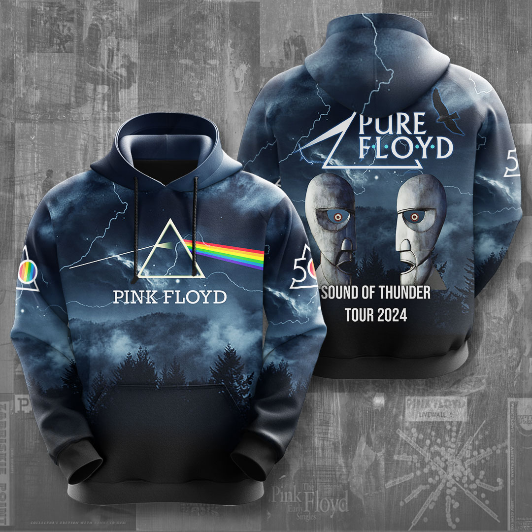 Pink Floyd Division Bell Tour Hoodie  Pure Floyd Legacy