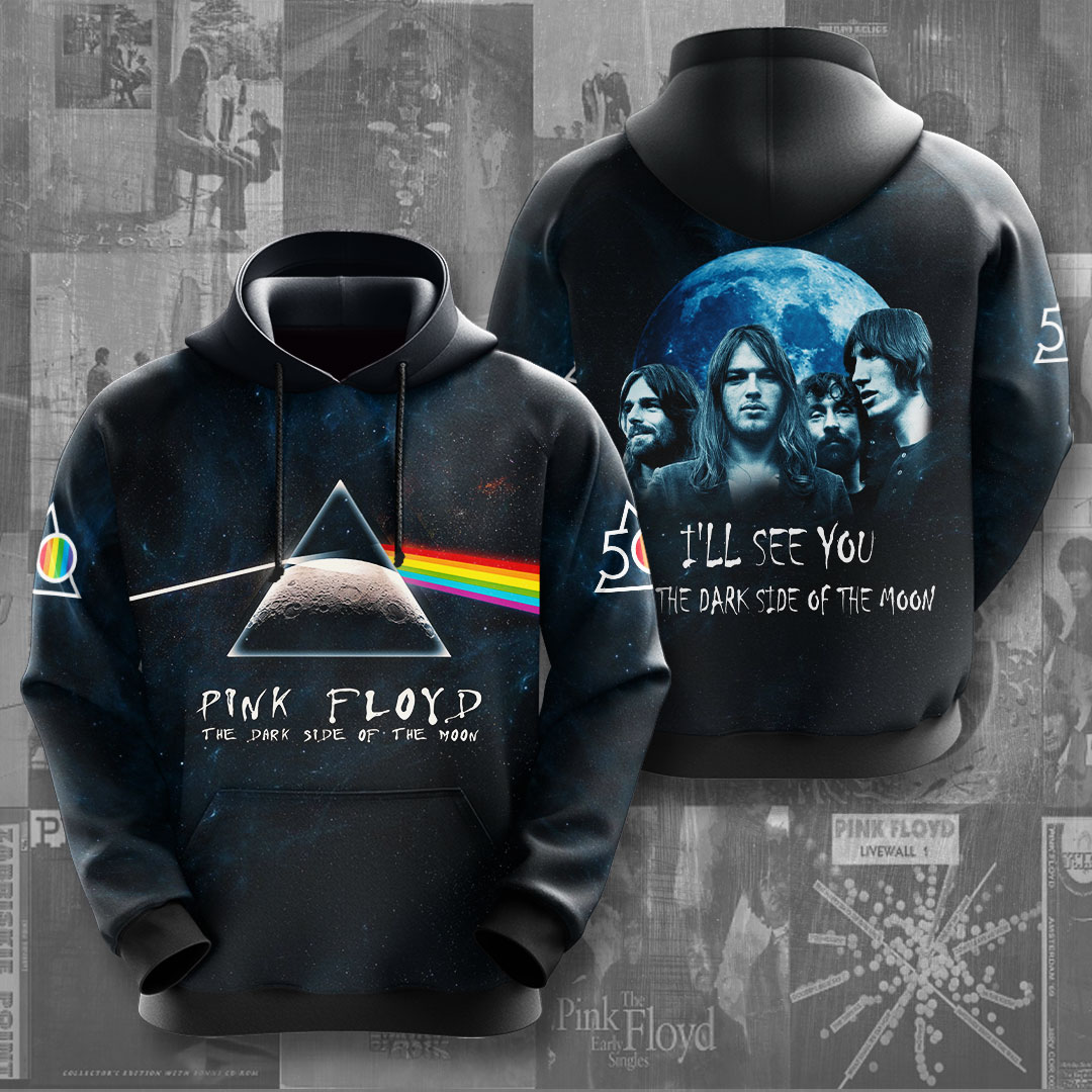 Pink Floyd Dark Reflection Hoodie  Legacy Art