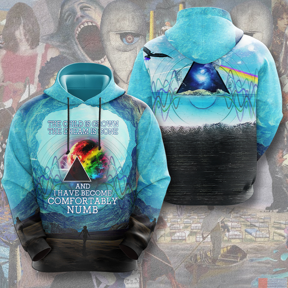 Pink Floyd Sky Prism Hoodie  Clouds Legacy